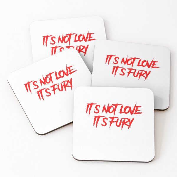Item preview, It's not love, it's fury designed and sold by TheDevilStore.