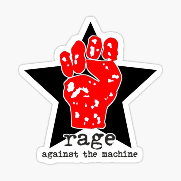 Rage Against The Machine 1992 Pegatina