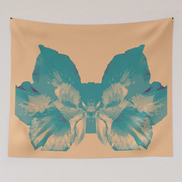 Item preview,  Lion hiding behind flowers-beige background designed and sold by CSouissi.