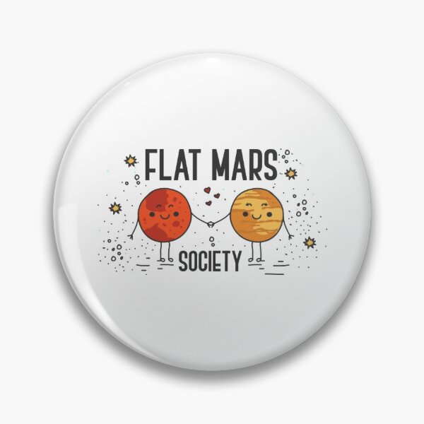 Item preview, Flat Mars Society designed and sold by DianneNorris.