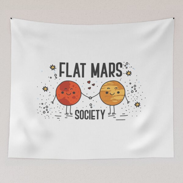 Item preview, Flat Mars Society designed and sold by DianneNorris.