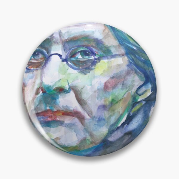 Item preview, SUSAN B. ANTHONY watercolor portrait designed and sold by lautir.