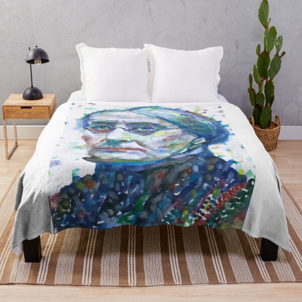 Item preview, SUSAN B. ANTHONY watercolor portrait designed and sold by lautir.
