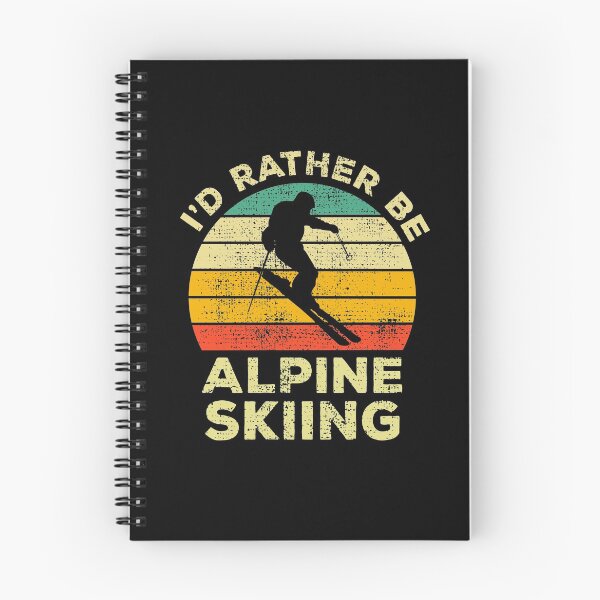 Item preview, I’d Rather Be Alpine skiing Vintage Gift For Alpine Skier designed and sold by JokeGysen.