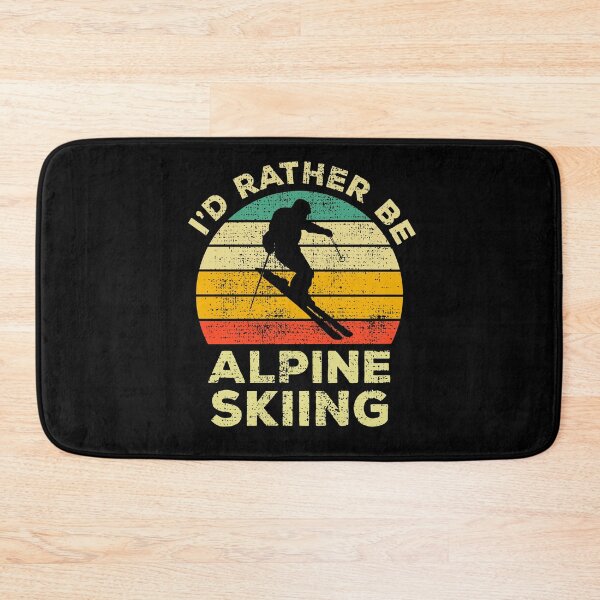 Item preview, I’d Rather Be Alpine skiing Vintage Gift For Alpine Skier designed and sold by JokeGysen.