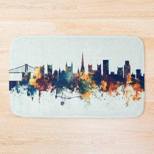 Item preview, Bristol England Skyline designed and sold by ArtPrints.