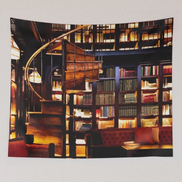 Item preview, Old bookshop designed and sold by harietteh.