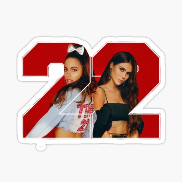 22 - Tini y greeicy Pegatina