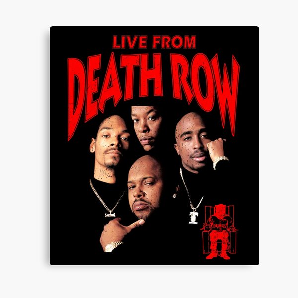 Death Row Records Snoop Dogg Canvas Print