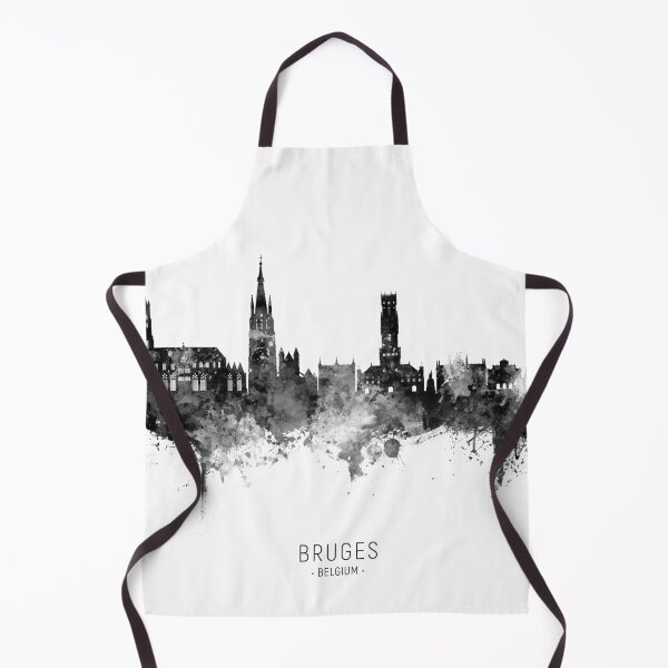 Item preview, Bruges Belgium Skyline designed and sold by ArtPrints.