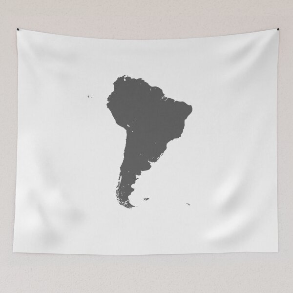Item preview, Map of the continent of South America designed and sold by Mounir Ameur Ali.