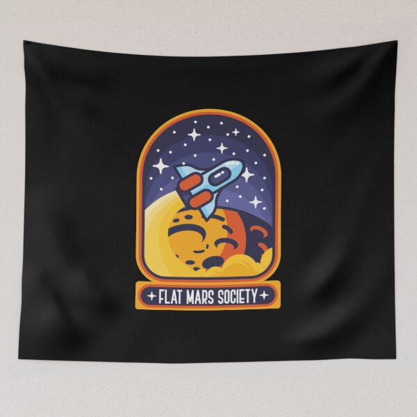 Item preview, Flat Mars Society Spacecraft designed and sold by DianneNorris.