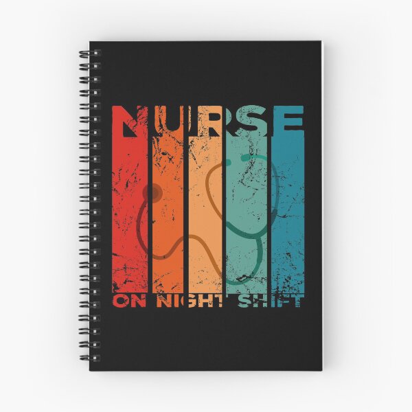 Item preview, Vintage nurse on night shift designed and sold by noahs-shop.