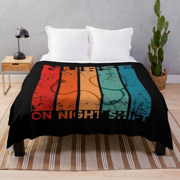 Item preview, Vintage nurse on night shift designed and sold by noahs-shop.