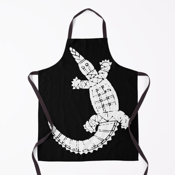 Item preview, Australian Aboriginal Art Crocodile white designed and sold by kickwear-com.