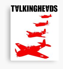 Talking Heads - Remain in Light (Back) Canvas Print