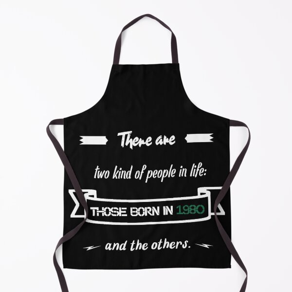 Item preview, People born in 1980... and others (English) designed and sold by 2Girls1Shirt.