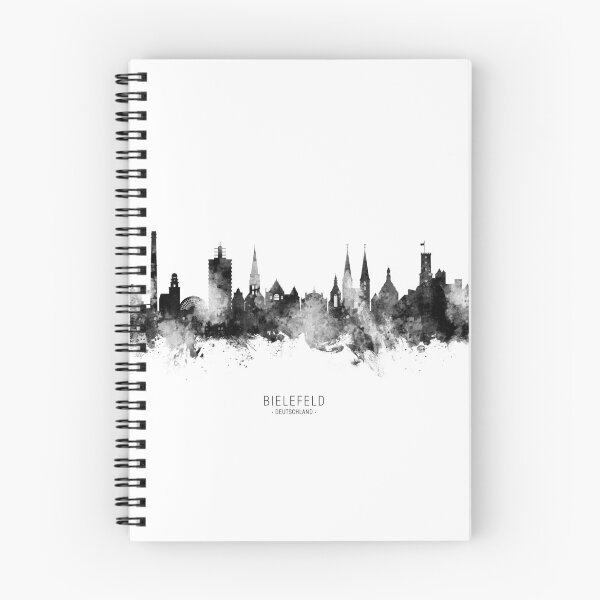 Item preview, Bielefeld Germany Skyline designed and sold by ArtPrints.