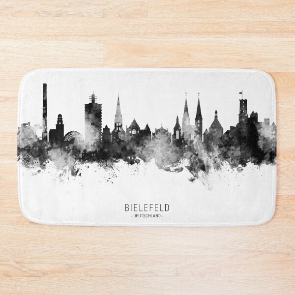Item preview, Bielefeld Germany Skyline designed and sold by ArtPrints.