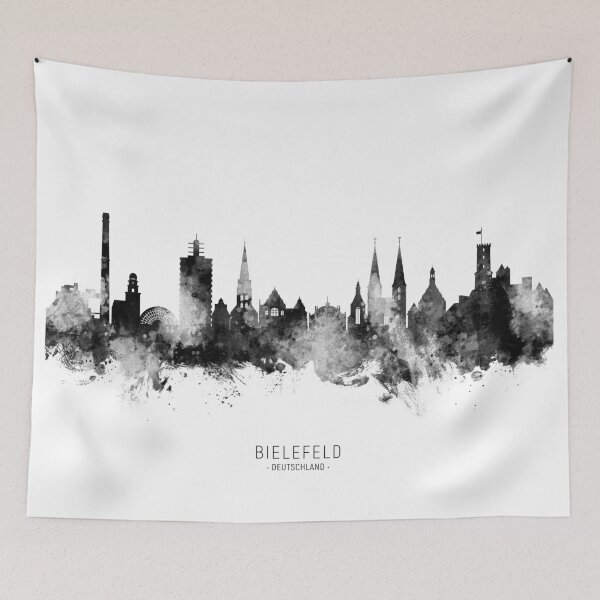 Item preview, Bielefeld Germany Skyline designed and sold by ArtPrints.