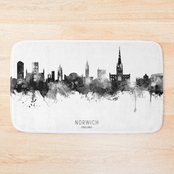 Item preview, Norwich England Skyline designed and sold by ArtPrints.