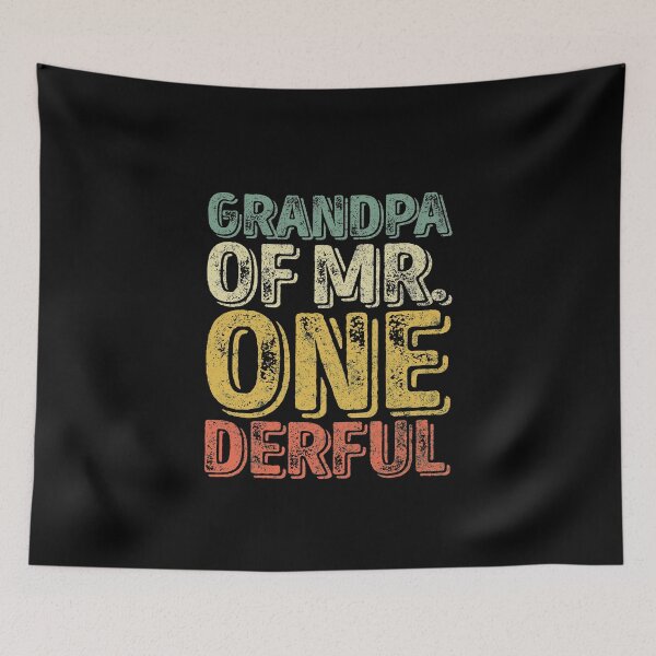 Item preview, Grandpa Of Mr.Onederful 1st Birthday First One-Derful TShirt designed and sold by KuznecovaDesign.