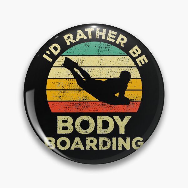 Item preview, I’d Rather Be Body Boarding Bodyboarding Vintage Gift For Body Boarders designed and sold by JokeGysen.