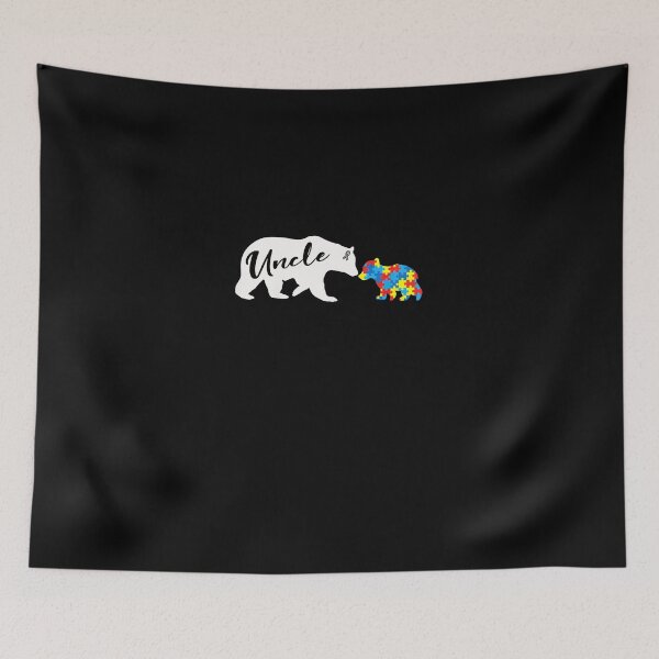 Item preview, Mens Uncle Bear Autistic Autism Awareness designed and sold by DoreskyDavid.