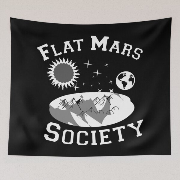 Item preview, Flat Mars Society  designed and sold by DianneNorris.