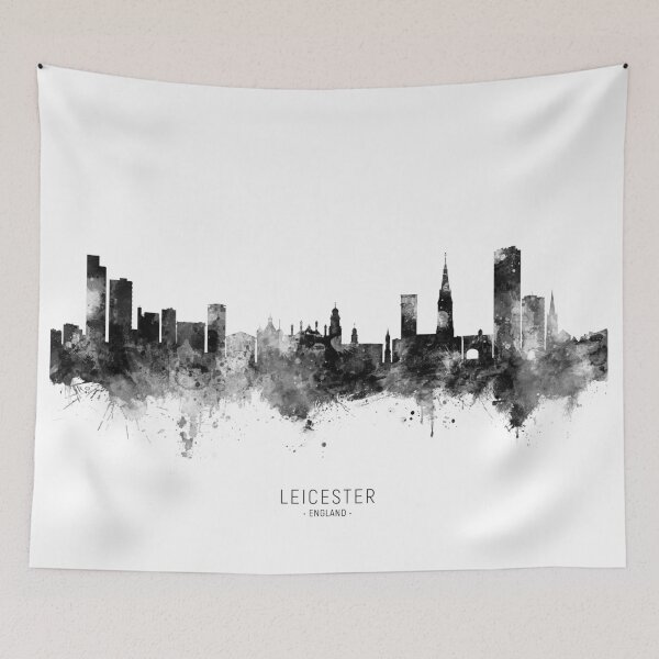 Item preview, Leicester England Skyline designed and sold by ArtPrints.