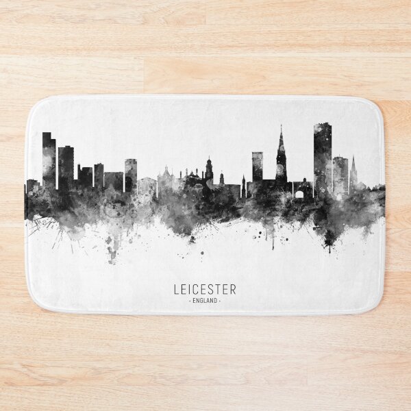 Item preview, Leicester England Skyline designed and sold by ArtPrints.
