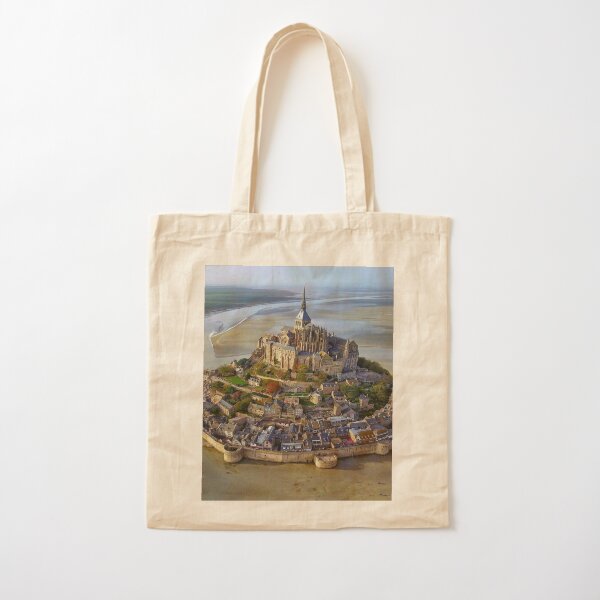 Le Mont Saint Michel Tote Bags for Sale | Redbubble