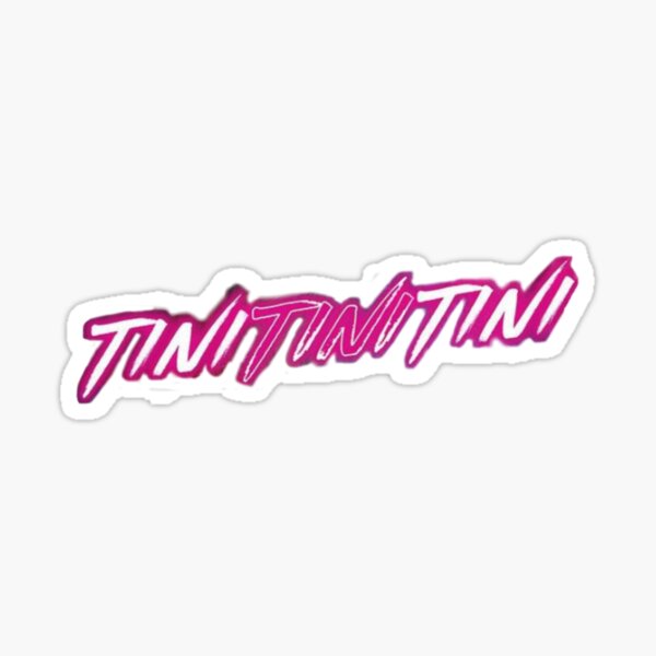 "TINI TINI TINI -Tini" Sticker for Sale by TiniBelgicaFCO | Redbubble