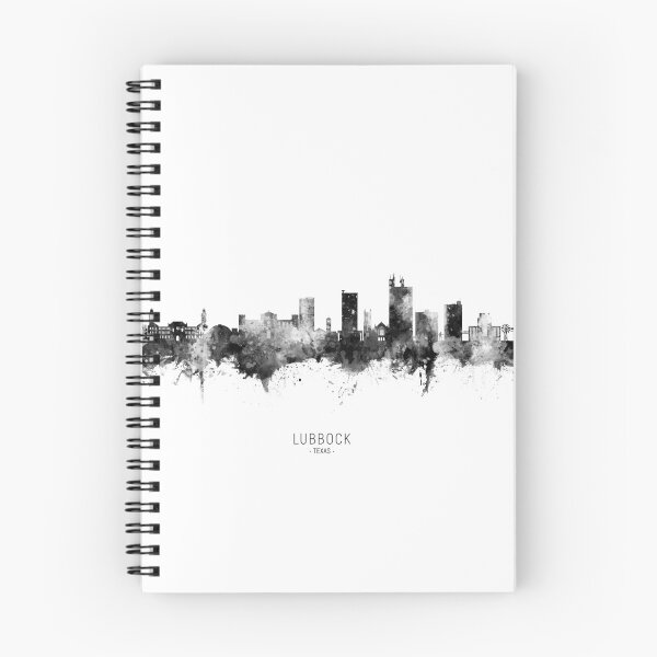 Artikelvorschau, Lubbock Texas Skyline entworfen und verkauft von ArtPrints.