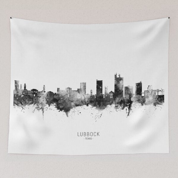 Item preview, Lubbock Texas Skyline designed and sold by ArtPrints.