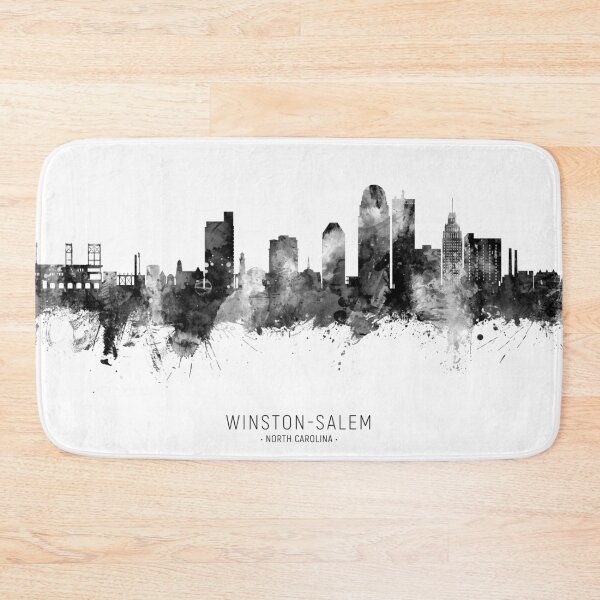 Item preview, Winston-Salem North Carolina Skyline designed and sold by ArtPrints.
