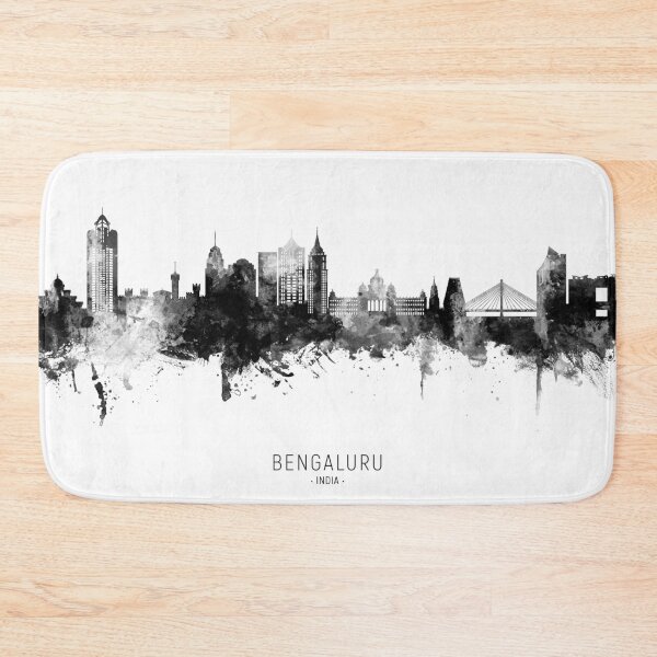 Item preview, Bengaluru Skyline India Bangalore designed and sold by ArtPrints.