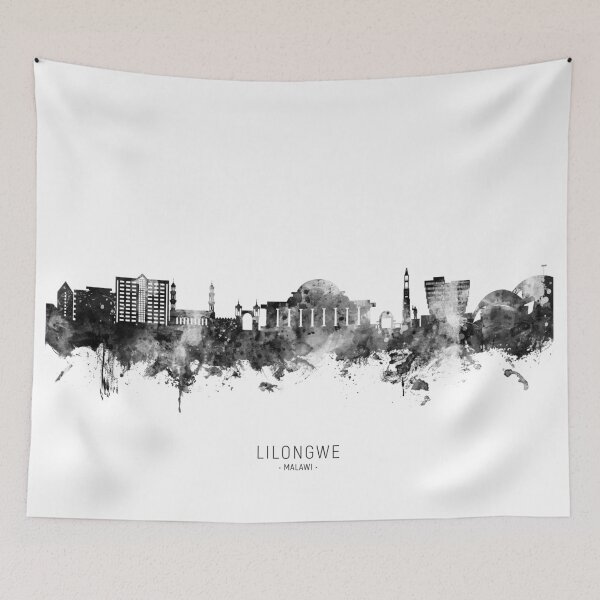 Item preview, Lilongwe Malawi Skyline designed and sold by ArtPrints.
