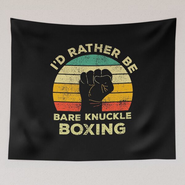 Item preview, I’d Rather Be Bare Knuckle Boxing Vintage Gift For Bare Knuckle Boxers designed and sold by JokeGysen.