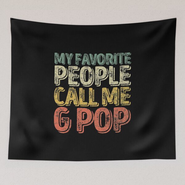 Item preview, My Favorite People Call Me G-Pop Shirt Christmas Gift designed and sold by KuznecovaDesign.