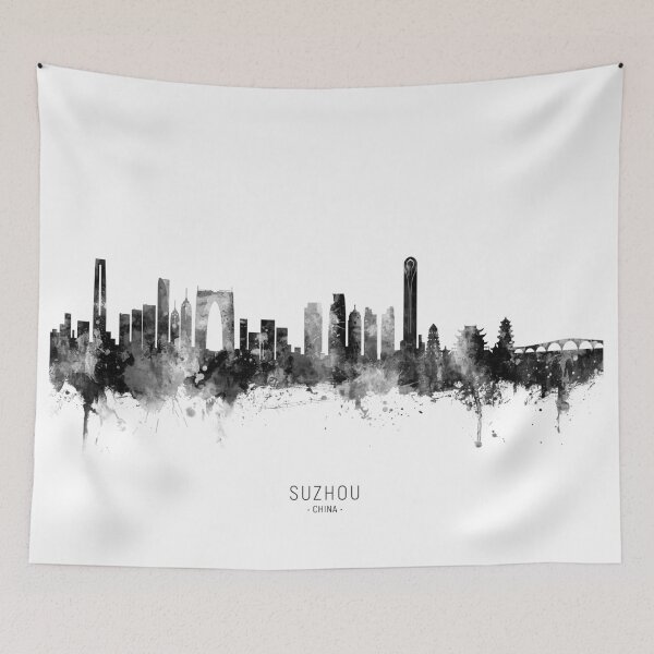 Item preview, Suzhou China Skyline designed and sold by ArtPrints.