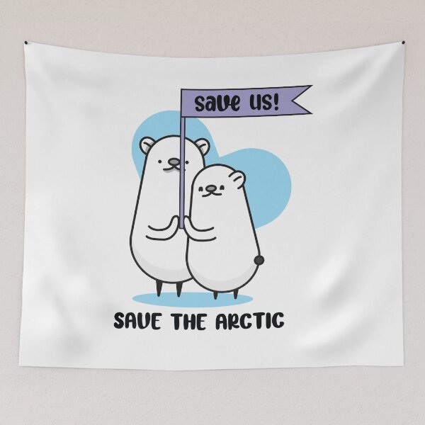 Item preview, save the arctic designed and sold by Ashi17.