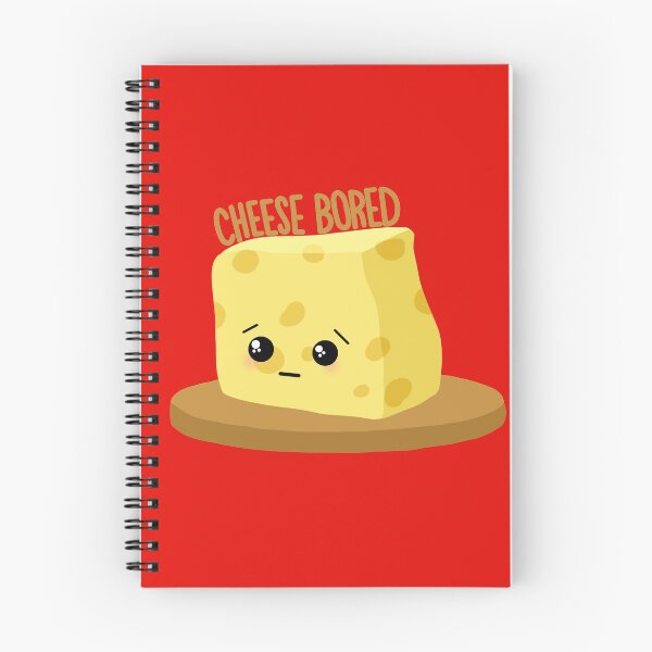 Item preview, Cheese Bored Funny Meme - Food Pun designed and sold by GoodMoodFood.