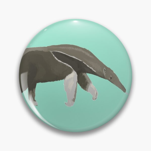 Item preview, Giant Anteater Eating Ants Painted Illustration - Weird but Cute :) designed and sold by stilo29.
