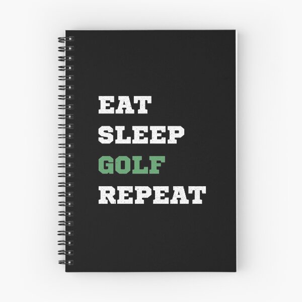 Item preview, Eat Sleep Golf Repeat designed and sold by StyleHubDesign.