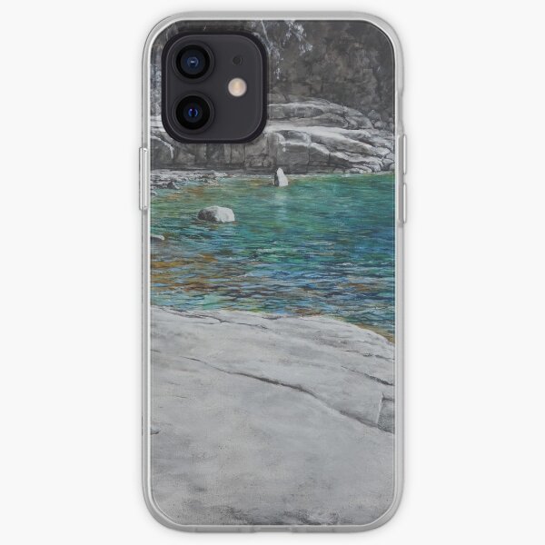 Reflections at Sleepy Bay, Tasmania iPhone Soft Case