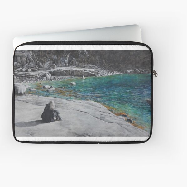 Reflections at Sleepy Bay, Tasmania Laptop Sleeve