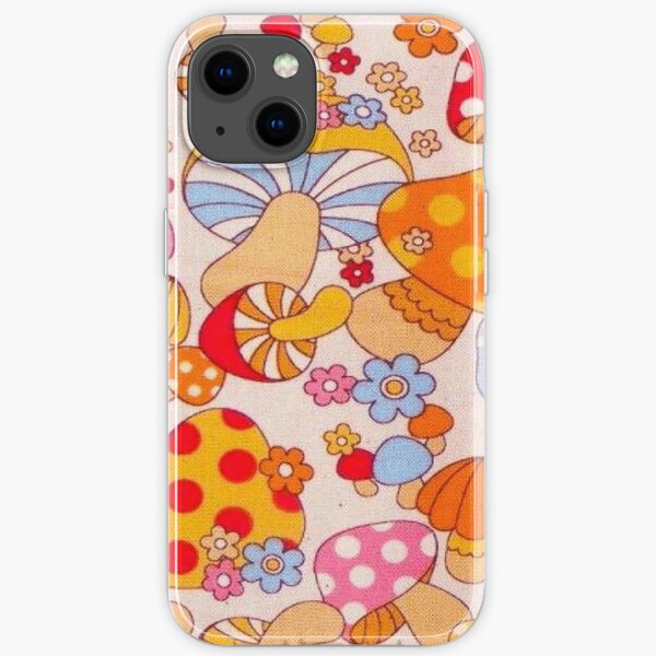 y2k indie mushrooms iPhone Soft Case