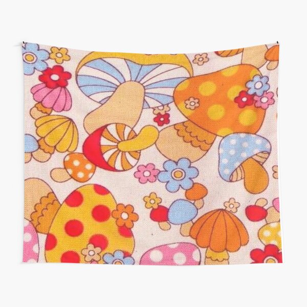 y2k indie mushrooms Tapestry