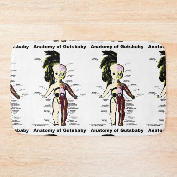 Item preview, Anatomy of Gutsbaby chart  designed and sold by 1CONOCLA5T.